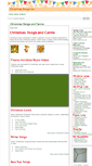 Mobile Screenshot of christmas-songs.biz