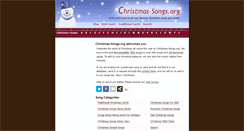 Desktop Screenshot of christmas-songs.org