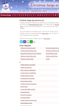 Mobile Screenshot of christmas-songs.org